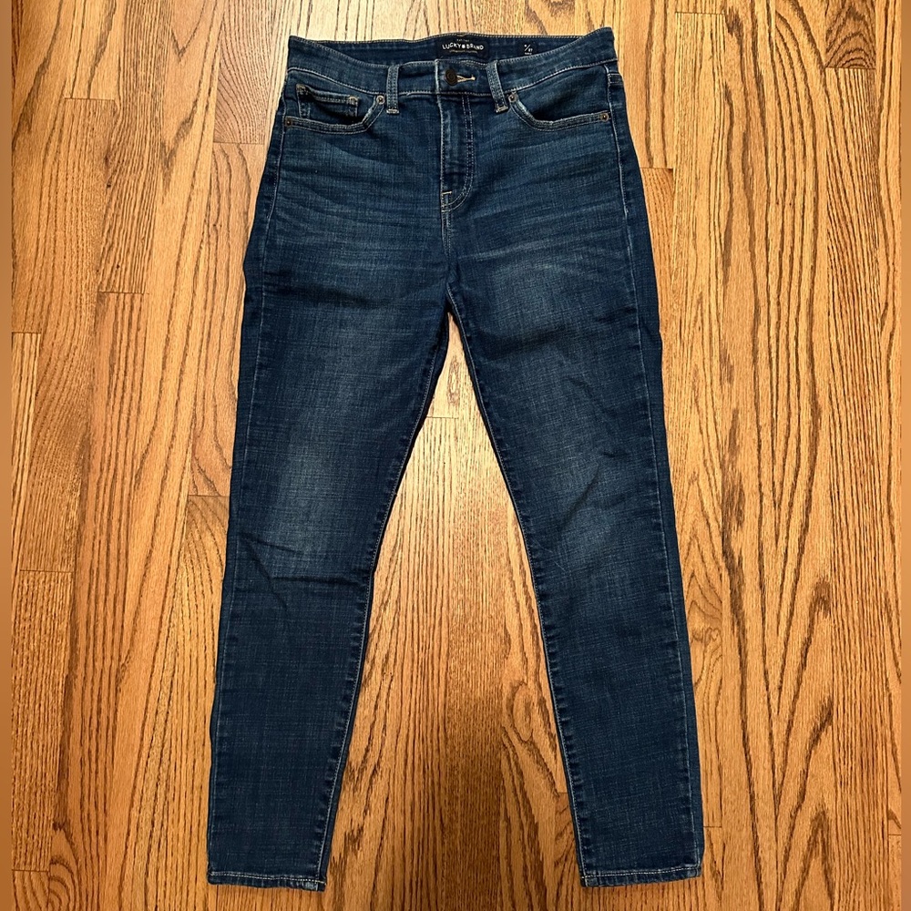 Lucky Brand Ava Skinny dark wash jeans